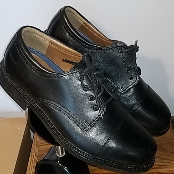 [DOCKERS] Gordon Leather Oxford Cap Toe Dress Shoe - Picture 16 of 16